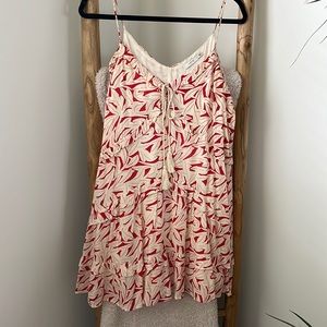 Lush printed sun dress